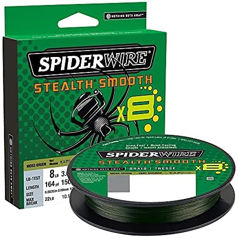 Spiderwire Stealth Smooth 8 Braid 150 M 0.390 mm Cover