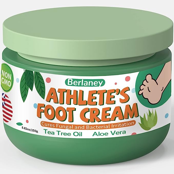 Tratamiento de pies de atleta extra fuerte Crema de pies de atleta de 8