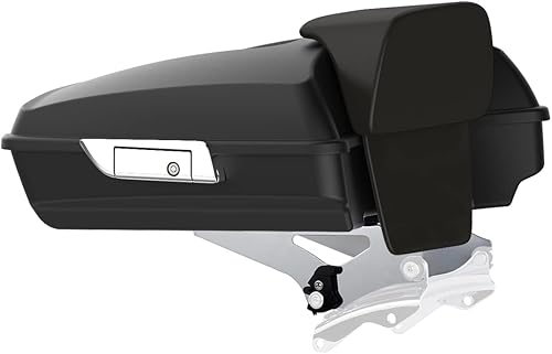 Moto Onfire DenimMatte Black, Razor Tour Pack, desmontable Tour Pak Mount Fit para 2009-2020, H-D Touring, Street Glide Special, Electra Glide Glide