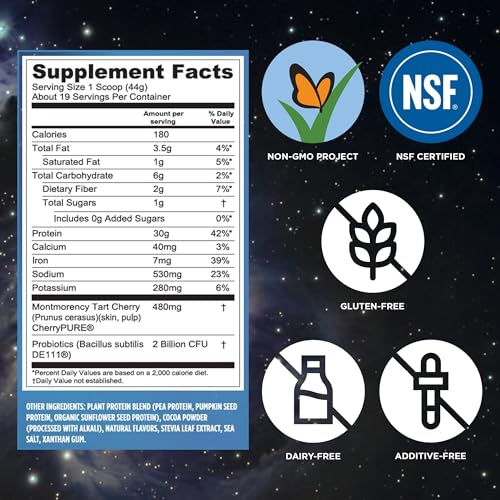 Image of Vega Sport Protein Powder, Chocolate, 1.86 lb (19 Servings)