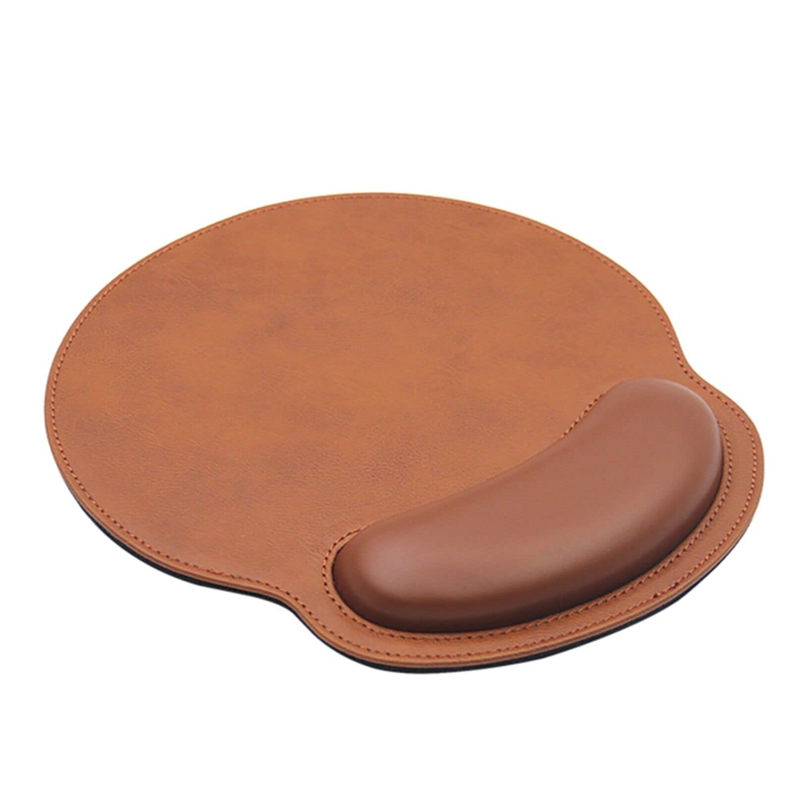 eyscar Ergonomisches Mauspad mit Handgelenkauflage,Mauspad mit Handauflage,Gaming Mauspad,Anti- Sehnenscheidenprobleme für Computer und Laptop (Coffee)