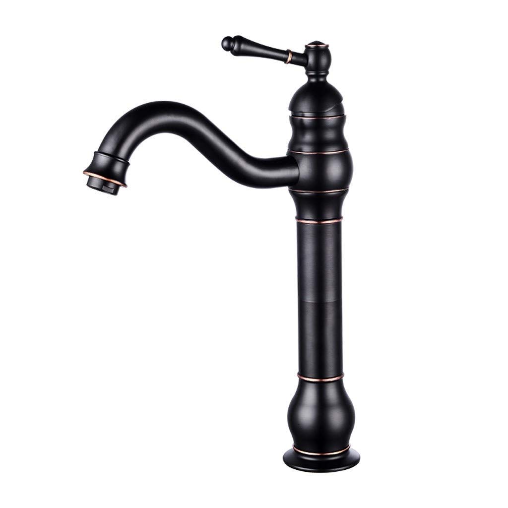 Robinet laiton massif arc élevé mitigeur cascade évier cuisine et salle de bain
