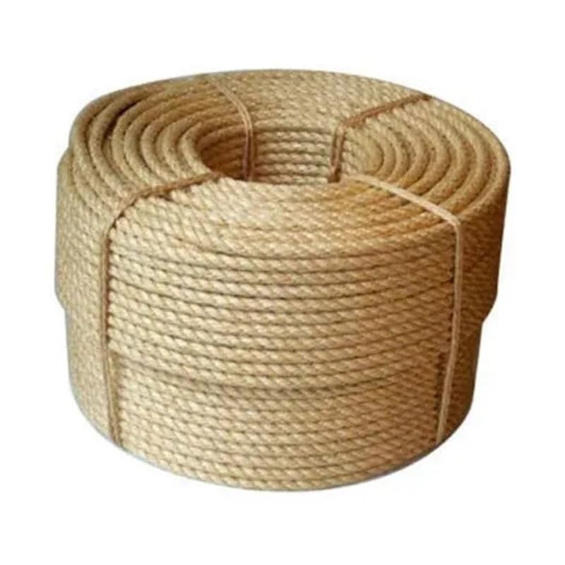 100% Natural Thick Jute Hemp Rope || Strong String Craft Twine for DIY & Arts Crafts,Christmas Gift Packing,Cat Scratch Post, Bundling,Floristry (32 Feet)