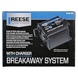 Reese Towpower 50-85-320 Breakaway System, 1 to 3 Axle Trailers, Push to Test LED, w/ABCD Charger