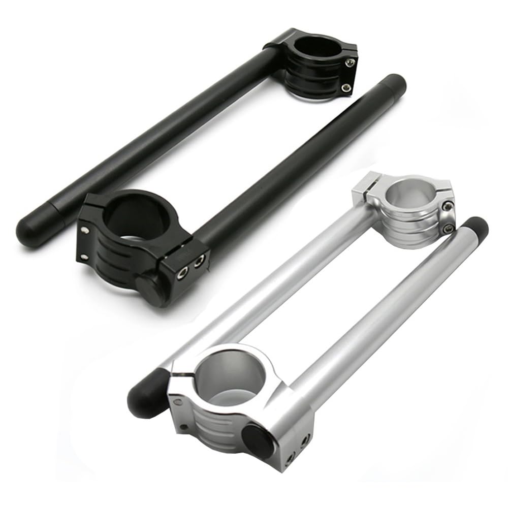 motocicletta Riser manubrio 7/8 "22MM Moto Manubrio Riser Regolabile Tipo Separato Manubrio Clip-On Forcella Bar Clip On Morsetto rialzato manubrio moto