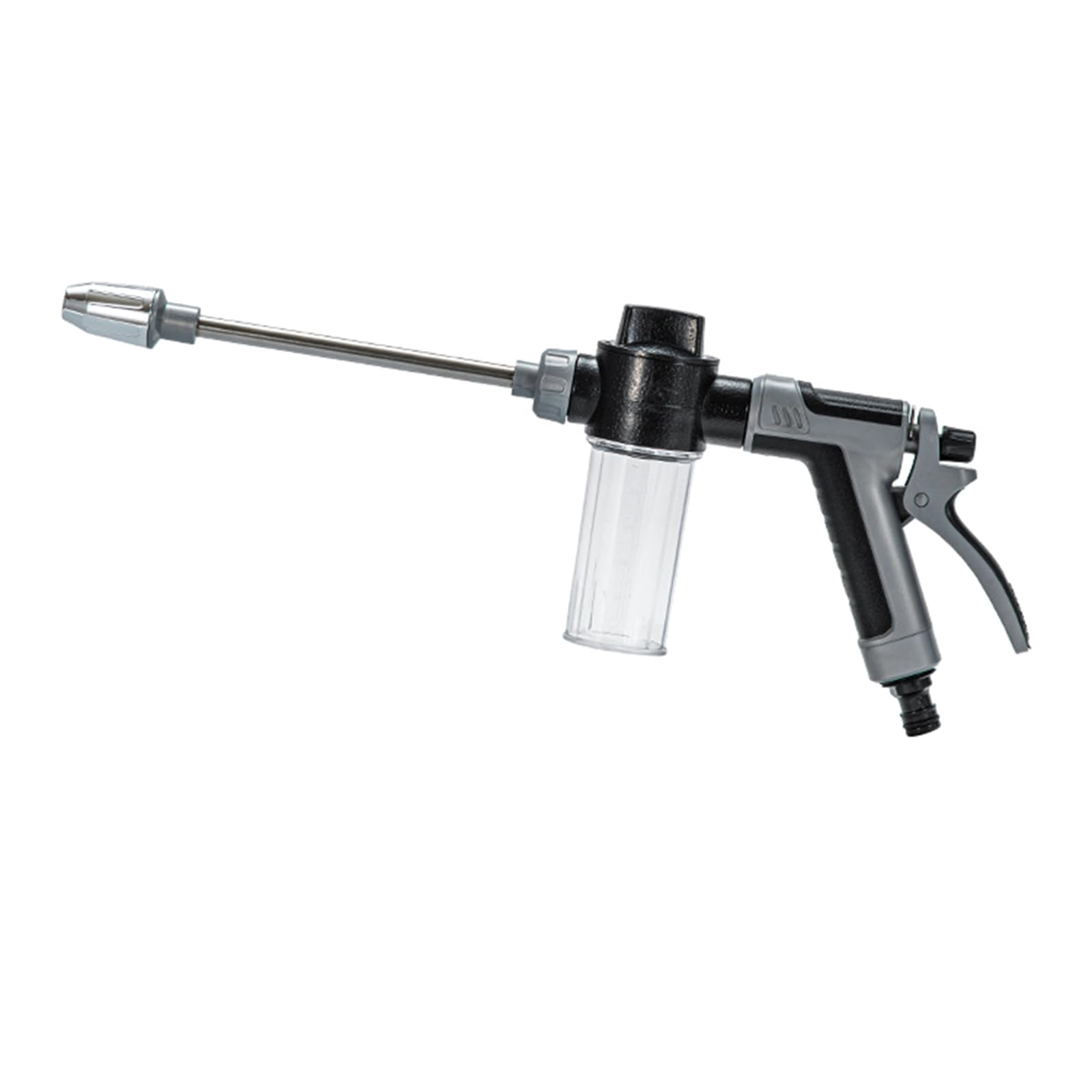 Pressure Hose Nozzle with Removable Foam Dispenser & 6 Sprays Modes for Gardening, Home Garden Sprayers Nozzle