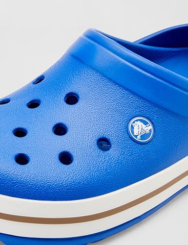 Image of Crocs Unisex Adult Crocband Carbon Graphic Clogss Blue
