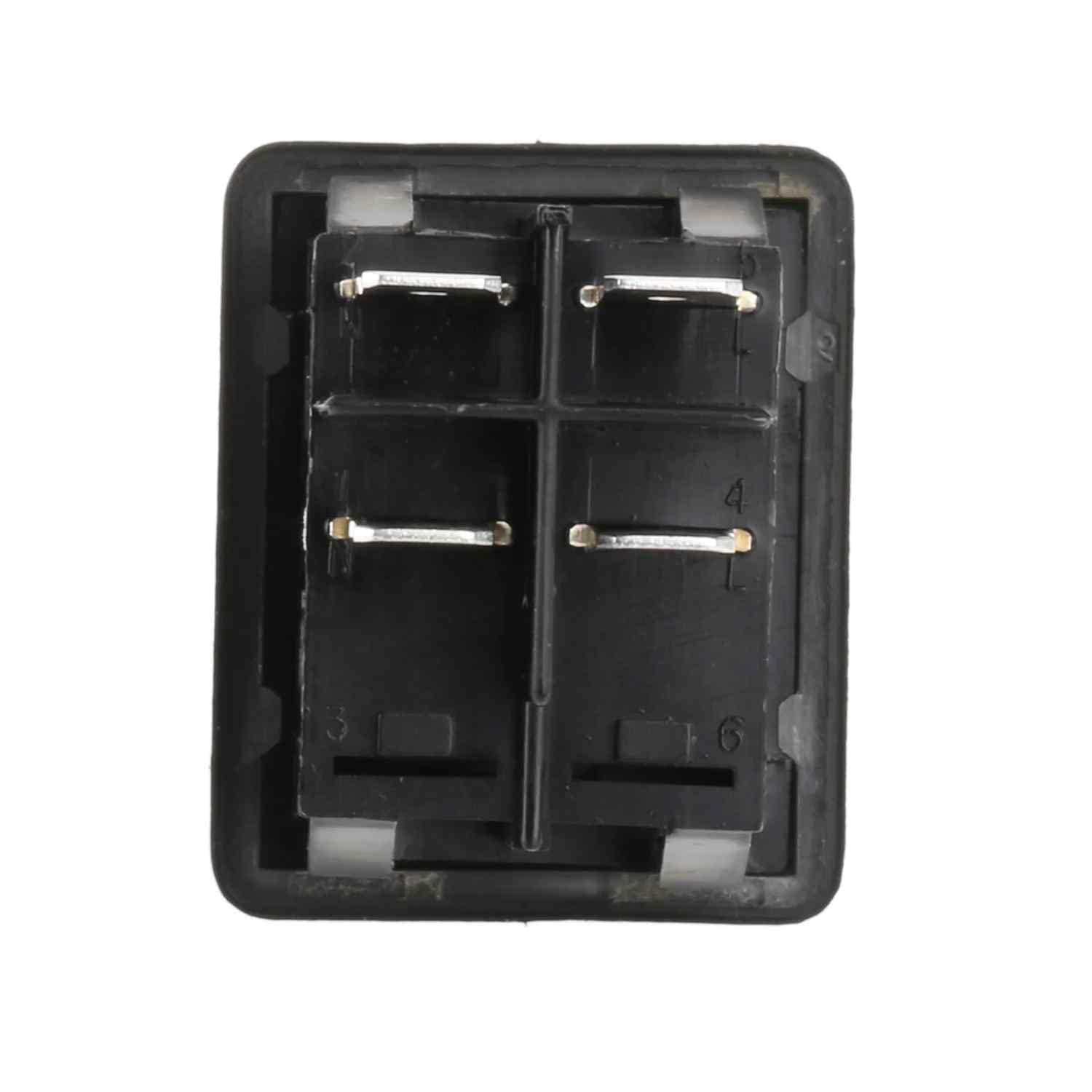 AUTOZOCO Interruttore a bilanciere impermeabile, interruttore a 2 posizioni, interruttore a 4 vie, IP67, ON-OFF DPST, 16 A 250 VAC / 20 A 125 VAC, nero