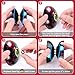 JOLESHARE Professional Unresponsive Yoyo for Pros and Responsive Yoyos for Kids Beginners, Package Includes Replaceable Responsive Bearings, yo-yo Gloves, and 5 yo-yo Cords(Red Blue Black)