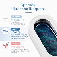 mfa Ultraschallreinigungsgerät für Brillen | Ultrasonic Cleaner Weiß – Ansicht 4