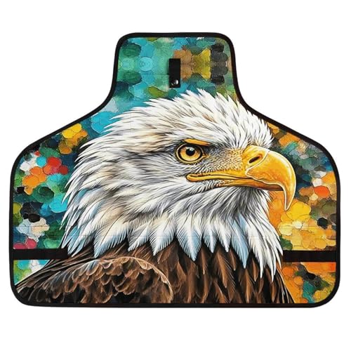 Delantal Bald Eagle para hombres y mujeres con 8 bolsillos miniatura 1