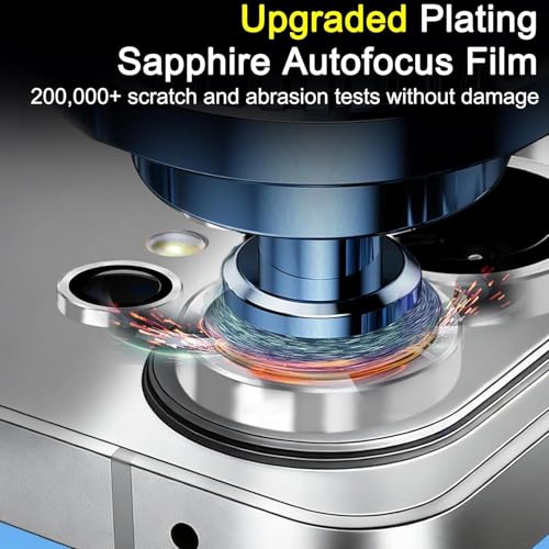 Image of PACK 2 MAHIX Camera Lens Protector for Samsung Galaxy S26 Ultra White AR AF Coated 9H Tempered Glass Camera Guard, Anti Drop, Scratch Resistant Camera Lens, Case Friendly Waterproof Heavy Duty UHD Clear Camera Cover