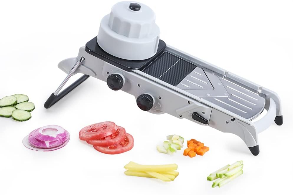 Stainless Steel Mandoline Slicer Adjustbale VShaped Blade