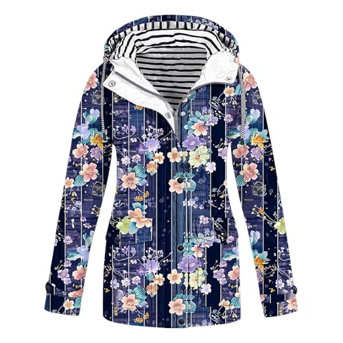 Chaqueta de viaje cortaviento mujer sudadera con capucha casual para excursiones