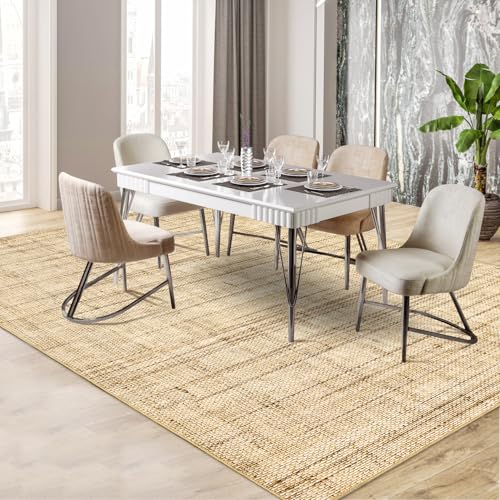 Tapete GarveeHome 9x12 Area Rug Bajo Pelo Antideslizante miniatura 2