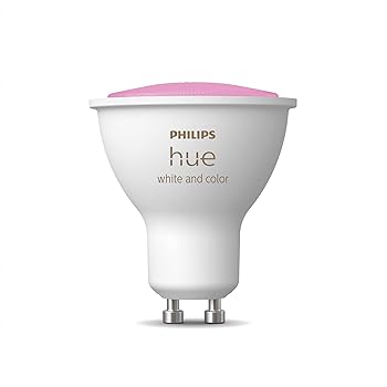 Philips Hue White & Colour Ambiance Smart Light GU10 Spot With Bluetooth