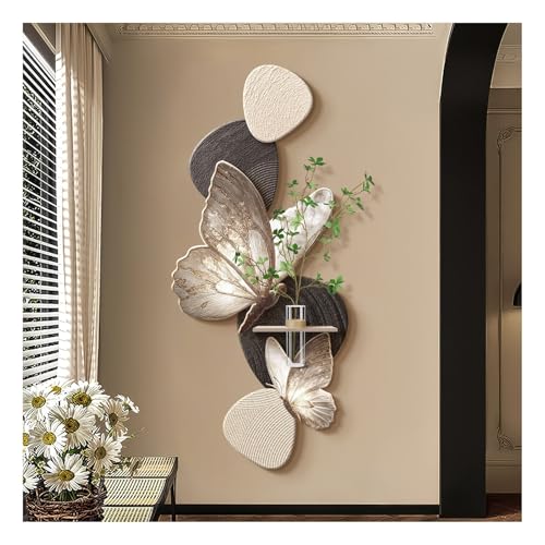 Décoration Murale Papillon 3D pour Habiller un Grand Mur Vide Gris - 2