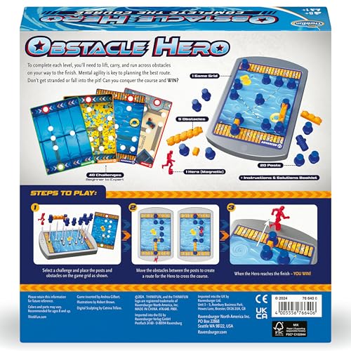 ThinkFun Obstacle Hero – Juego de Lógica Magnético miniatura 5