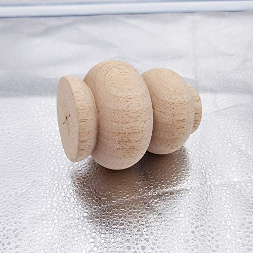 Btibpse Wood Furniture Legs 4 Inch Sofa Couch Chair Ottoman Loveseat Cabinet Legs Replacement Feet Unfinished Bun Foot Pack Of 4 thumb #8