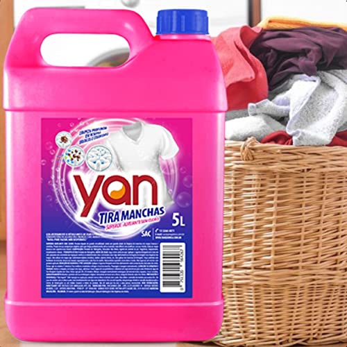 Alvejante Liquido Tira Manchas Sem Cloro Yan 5 Litros