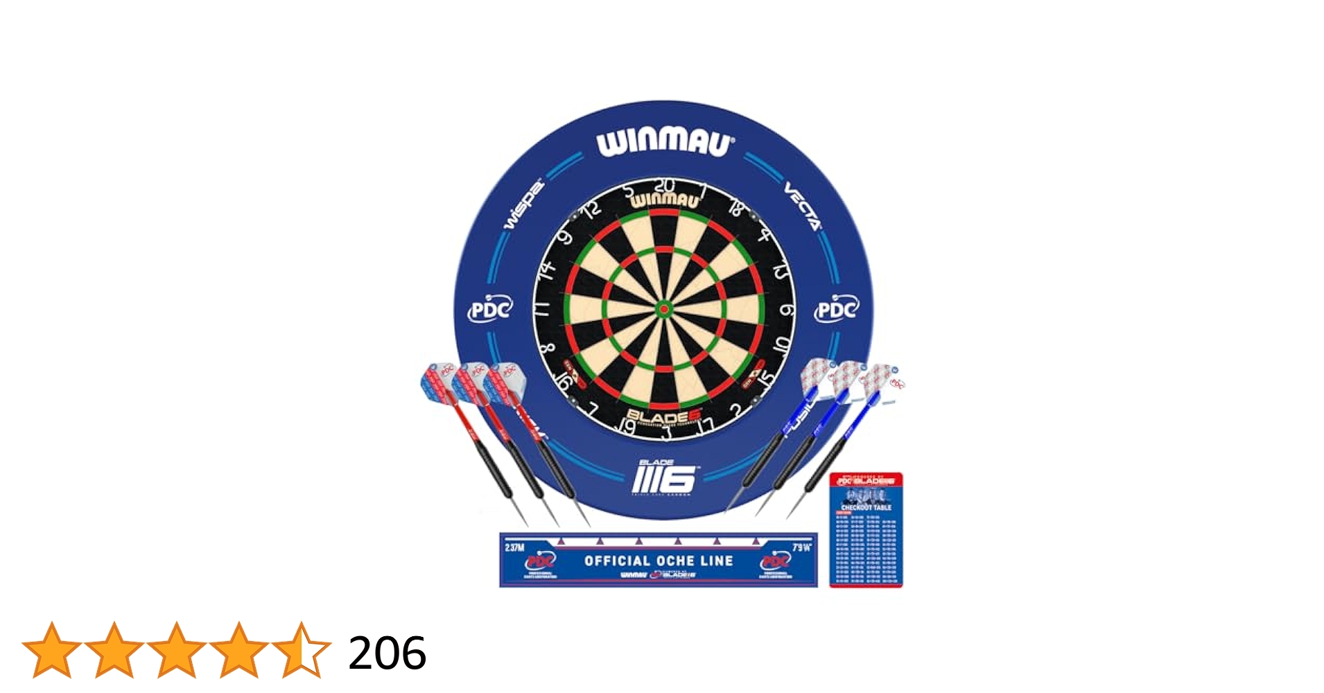 Amazon.co.jp: Winmau PDC Blade 6ダーツボードサラウンドセット
