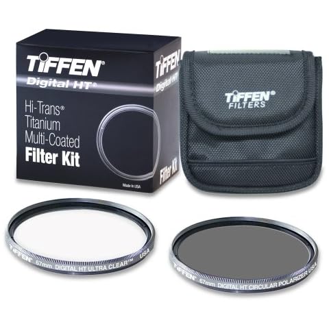 Tiffen 67HTPTP 67MM Digital HT Twin Pack with Ultra Clear and Circular Polarizer Cover
