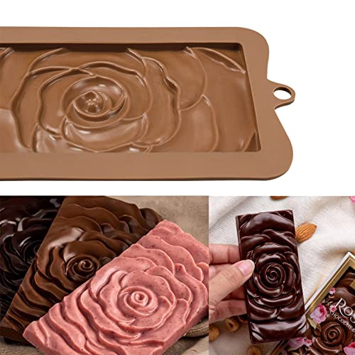 DHER Silikon-Schokoladenformen – 2 Stück, 6 Fächer, Für Kreative Desserts