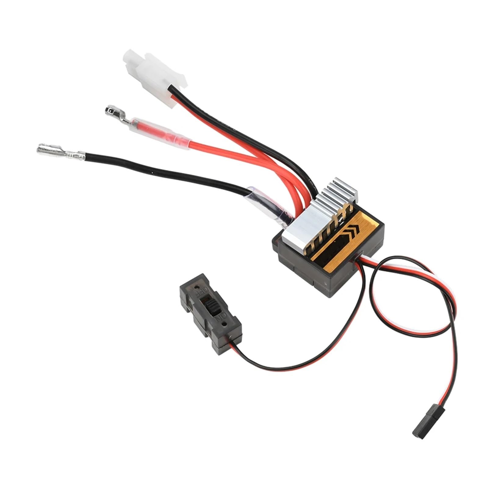 Per 1/10 320A Regolatore Elettronico Bidirezionale Universale Regolabile Elettrico Spazzolato 2S Con Parti Automobili RC Dissipazione Calore Metallo Freno ESC RC