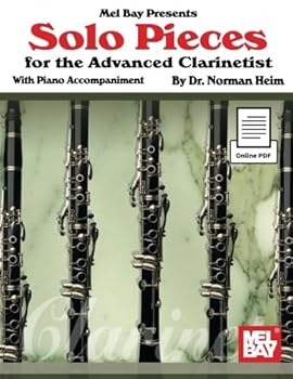 Paperback Solo Pieces for the Advanced Clarinetist Book