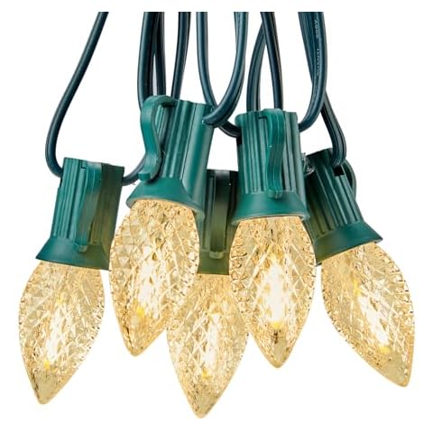 Brightown C7 LED Warm White String Lights Cover