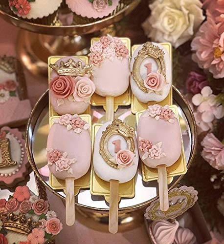 Molde de flor de rosa para cake pops y repostería creativa 4