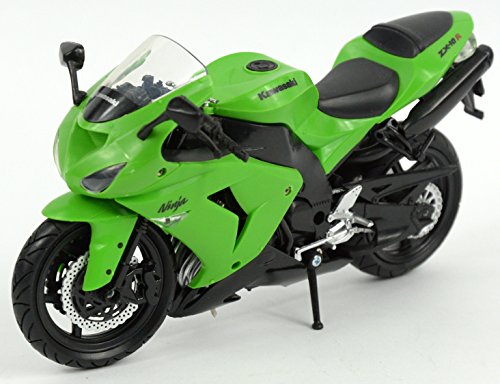 NewRay 1:12 Motorcycle 2006 Kawasaki Zx-10R- Sport Bike - Image 5