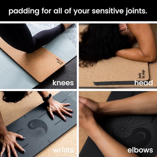Image of Premium Yoga Knee Pad Cushion - Extra Thick Support for Knees, Elbows & Headstands | All the Comfort of an Extra Thick Yoga Mat with the Stability You Need for Standing Poses | Reversible Non-Slip Grip | Ideal for Yoga & Pilates Knee Pads