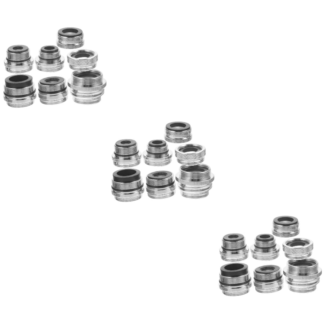 Adaptateur de robinet pour tuyau d'arrosage extensible et filtre cuivre Mipcase