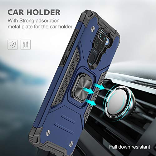 Coque pour Xiaomi Redmi Note 9 protection écran verre trempé et support Redme - 3