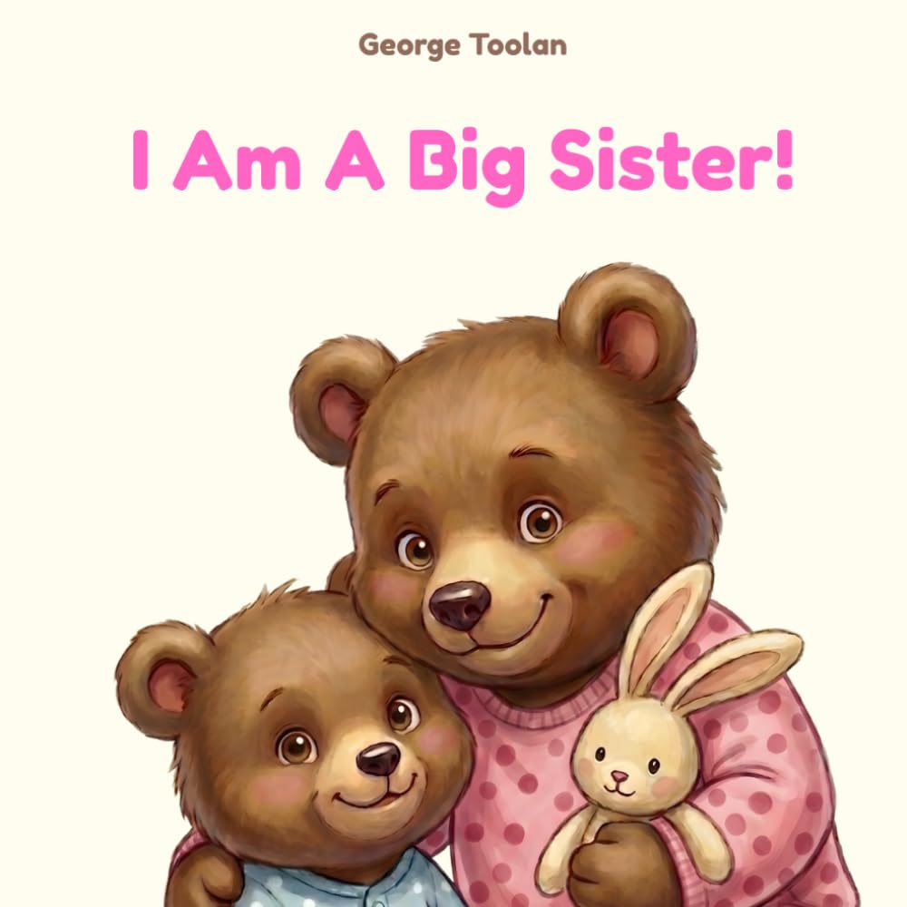 I Am A Big Sister!: An affirmation book for girls becoming a big sister (Ages 2–7): 1 (I Am Ready. Big Kid Moments.)