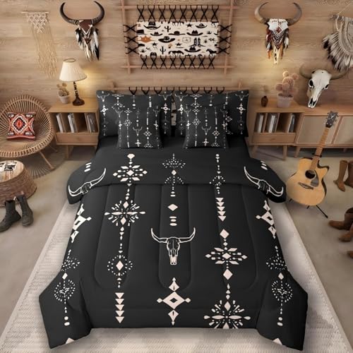 Erosebridal Western Bed in a Bag Queen Comforter Set 7-Piece