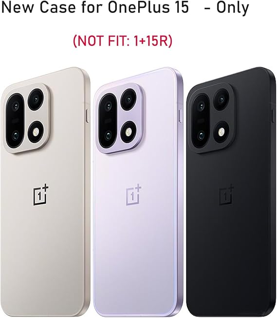 Case for OnePlus 15 5G: Black