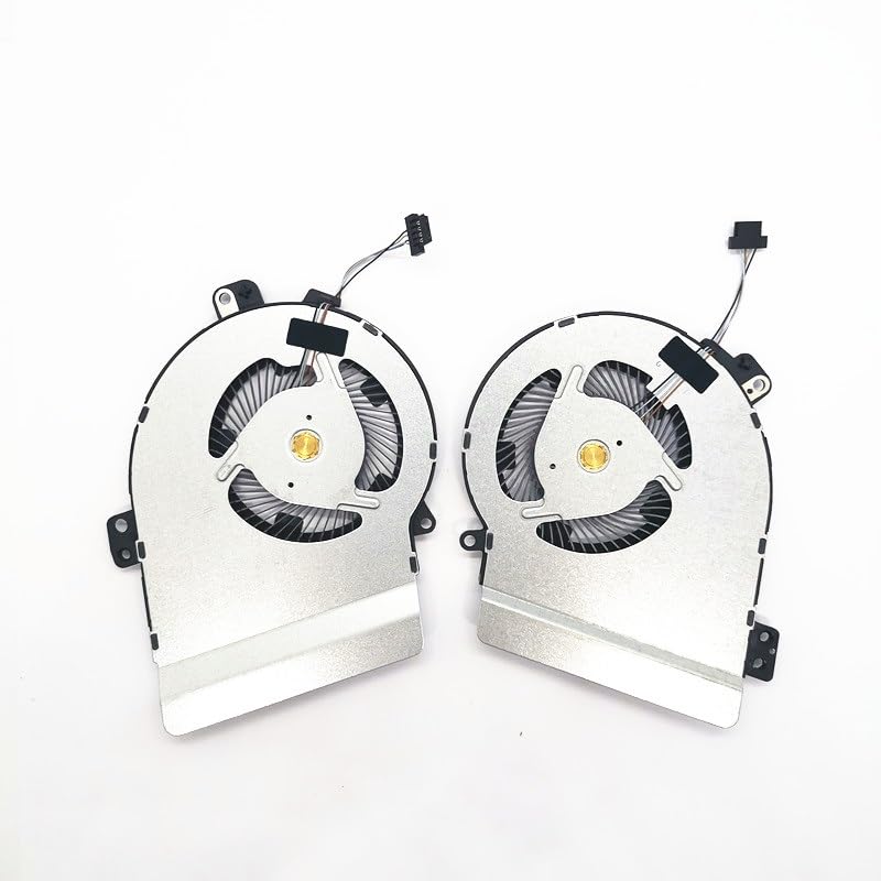 Wentylator chłodzący procesor laptopa do HP TPN-Q208 15-CS 15-CS3037TX L40619-001 L40620-00 (Color : Pair)