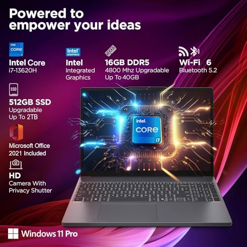 Lenovo Laptop Intel Core i7 15.3" 40GB RAM 1TB SSD miniatura 2