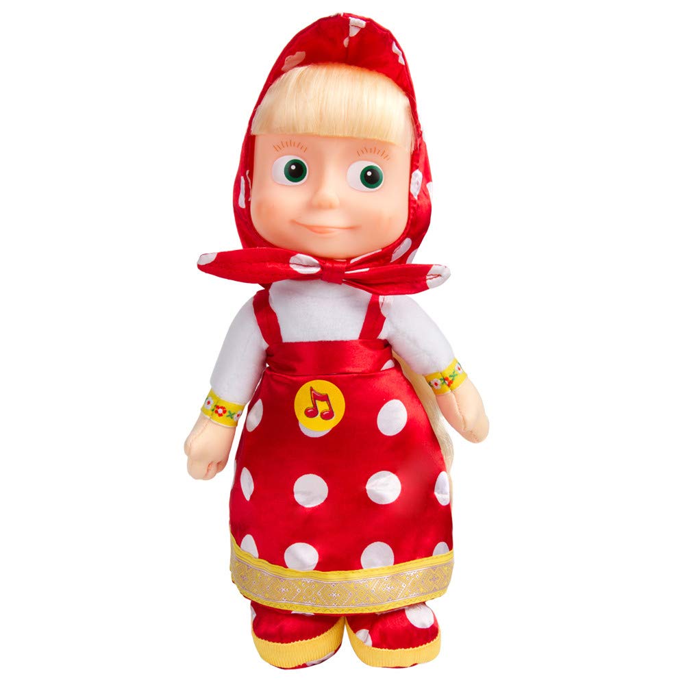 masha and the bear 12 inch giggle and play masha doll