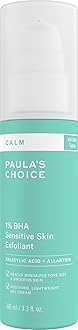 Paula'S Choice Calm 1% Sensitive Skin Bha Liquid Scrub Lotion With Salicylic Acid For Enlarged And Clogged Pores, Soothes And Relieves Redness, Suitable For Skin With