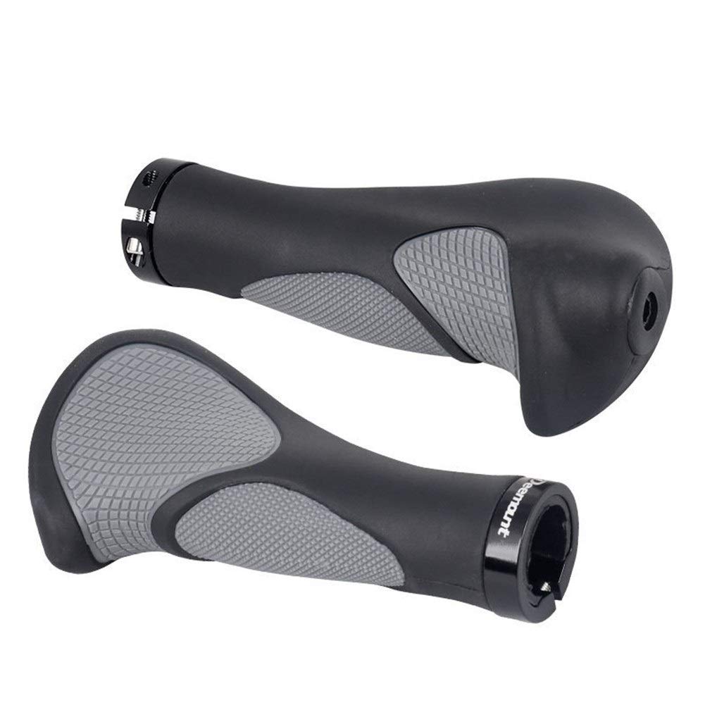 Fahrradgriffe 1 Paar Fahrrad-Lenkerfahrradgriffe Fahrrad-Lenker End Plugs Radfahren Griffe MTB Anti-Skid TPR Gummiteile Fahrradzubehör Fahrrad Lenker Griffe (Color : B)