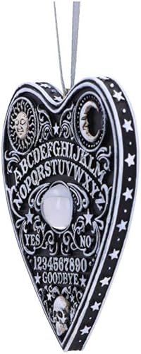 Miniatura 2 de Nemesis Now Spirit Board Planchette - Adorno colgante (3.3 in), color negro