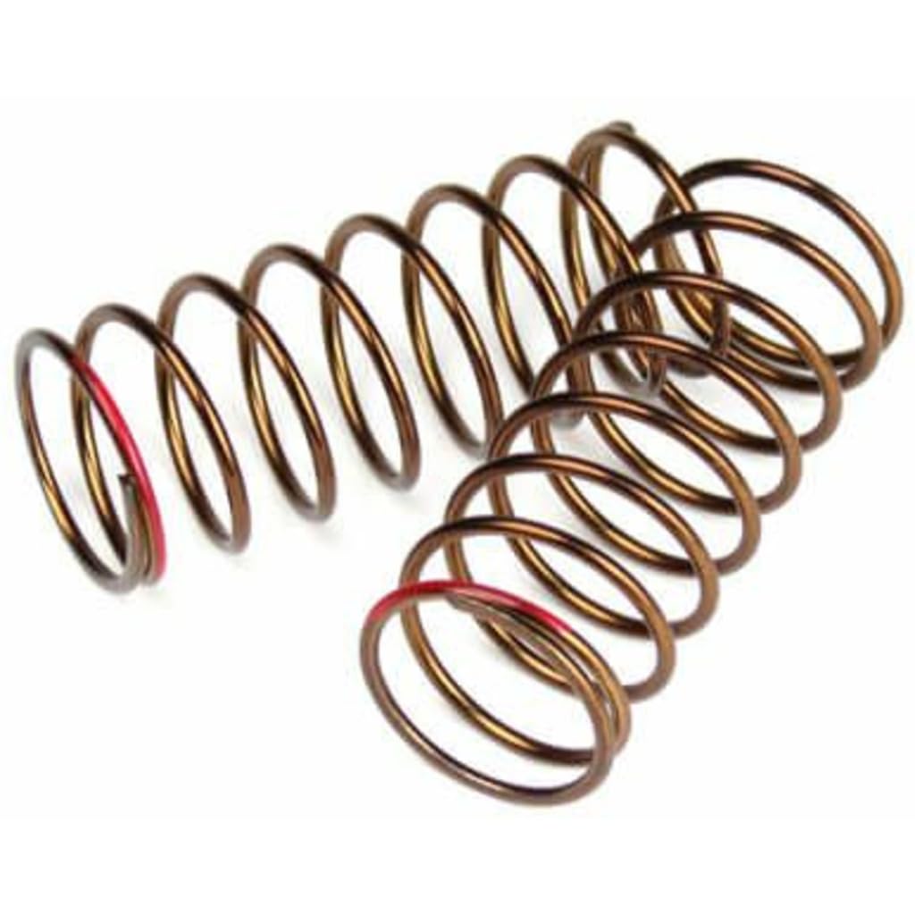TEKNO RC LLC Shock Spring Set FRNT 1.4x8.75 4.37lb in 50mm, Red, TKR7237