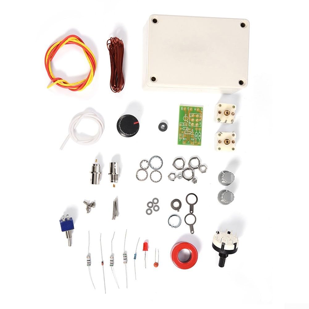 Kit sintonizzatore manuale -30MHz per Ham QRP, rete tipo T con indicatore LED VSWR, gestione potenza RF 15W, interfaccia Q9