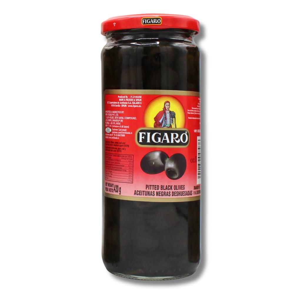 Figaro Olives (Figaro Black Olives, Pitted 420gm) (B0D87JHMDY) Amazon Price History, Amazon Price Tracker