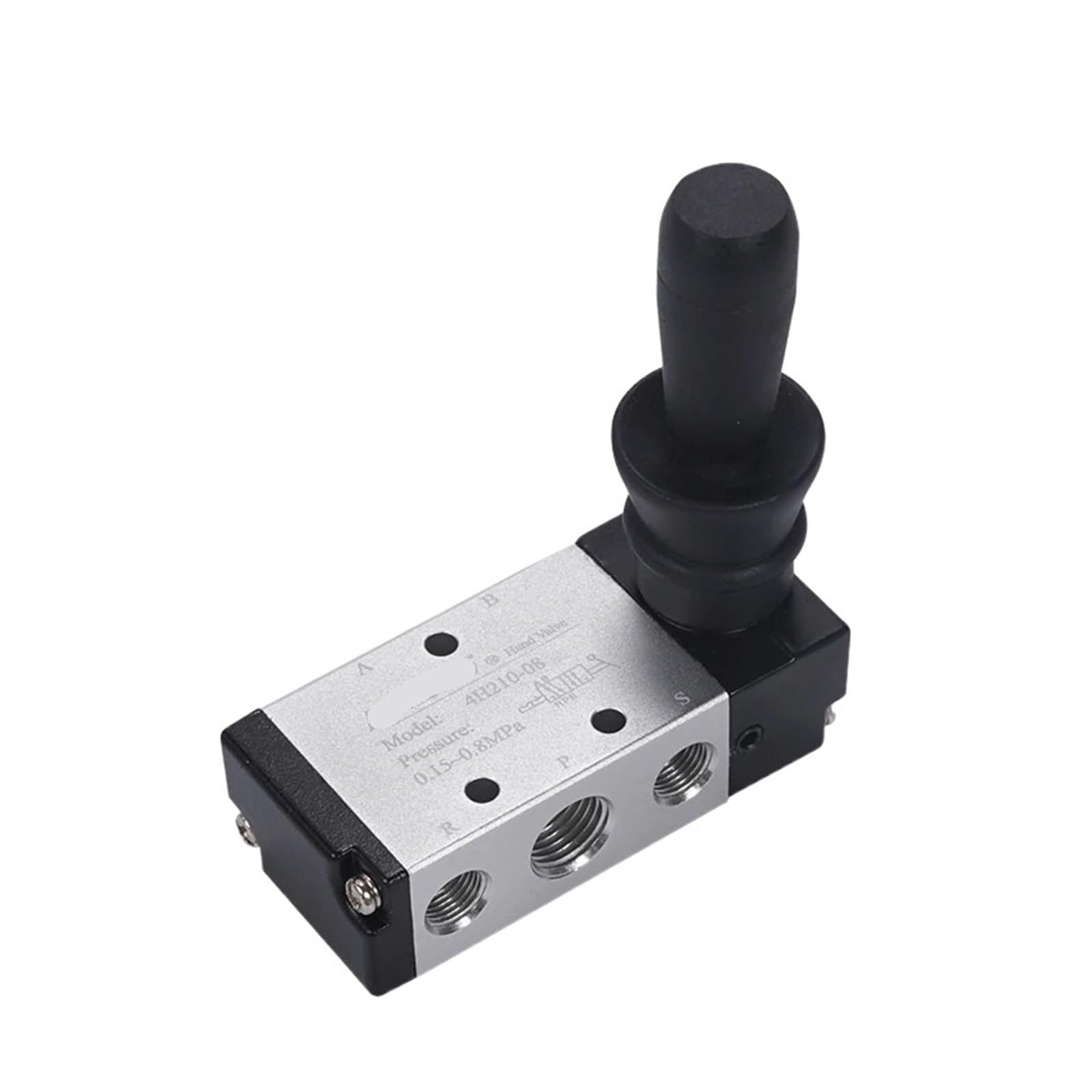 4H210-06 4H210-08 4H310-08 4H310-10 4H410-15 Elettrovalvola elettrica con valvola pneumatica azionata a leva manuale(4H310-08)
