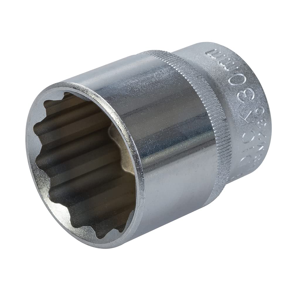 King Dick Socket 1/2" SD Metric 30mm (HSM230), Steel