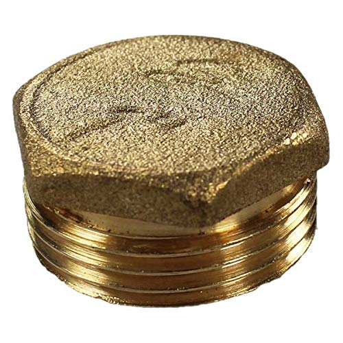 Raccord laiton à visser - Lot de 10 Bouchons Laiton Mâle 1" (26/34) -